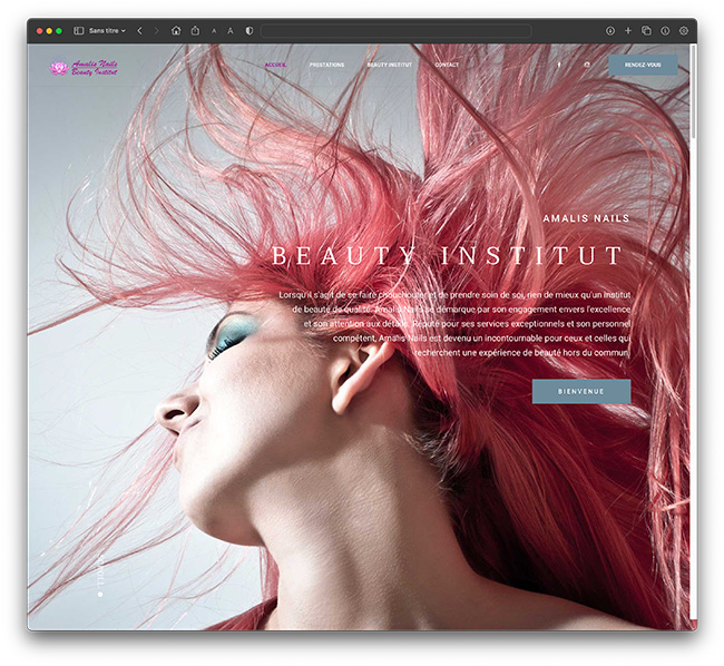 Image page d'accueil Amalis Nails